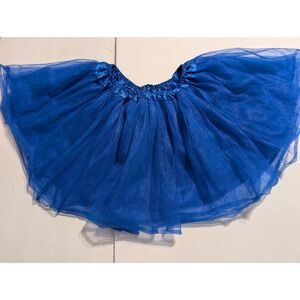 Dancina Royal Blue Tulle Ballet Tutu Skirt Girls 8-13Y Costume Dance Minimalist